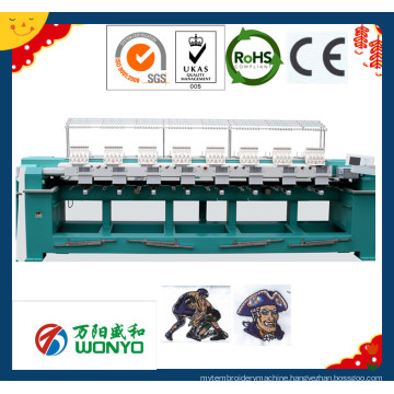 Wonyo 8 Head Computer Embroidery Machine for T-Shirt Hat Finished Garments Embroidery Wy-908c